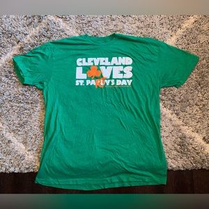 Mens Cleveland St Patricks Day shirt size XXL